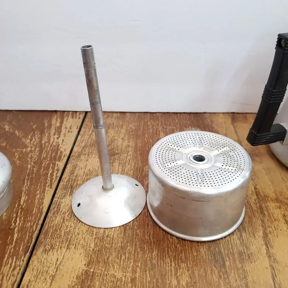 Vintage Wear-Ever 3006 Aluminum Stove Top Coffee Percolator Pot 6 Cup Made USA